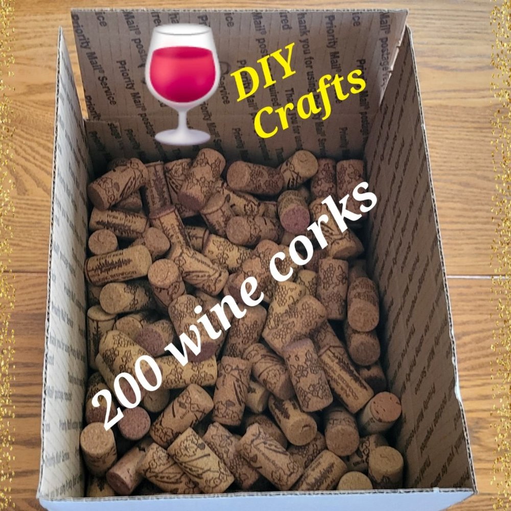 200 Natural Variety Wine Corks.